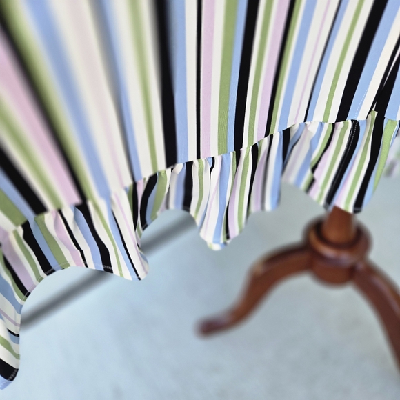 Torrid Stripe A-line Midi Wrap Dress, Size 3X - Picture 9 of 13